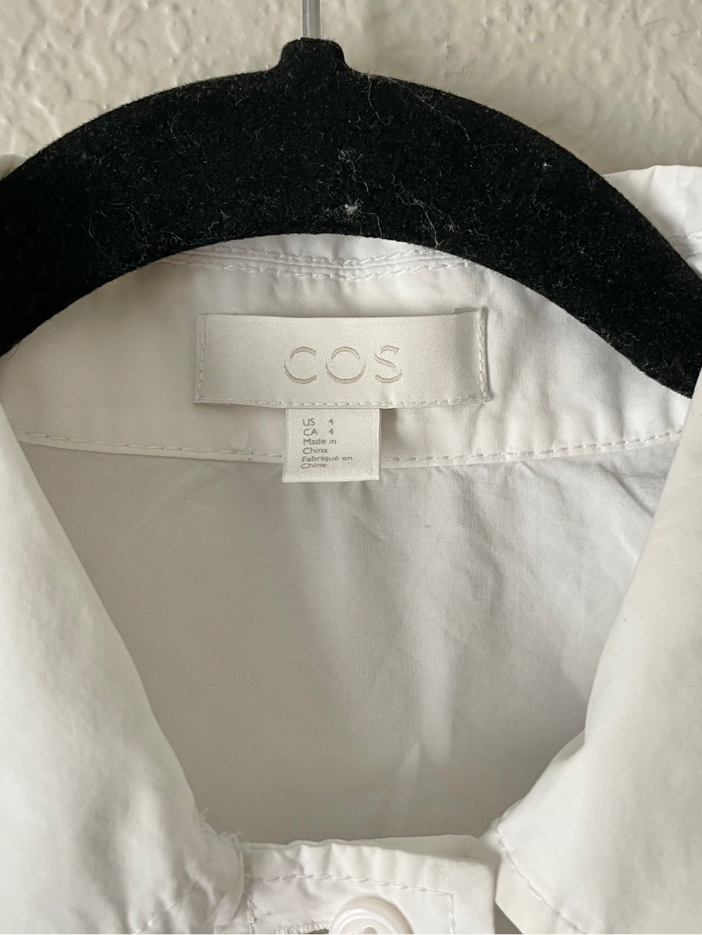 COS white shirt dress - Picture 4 of 5